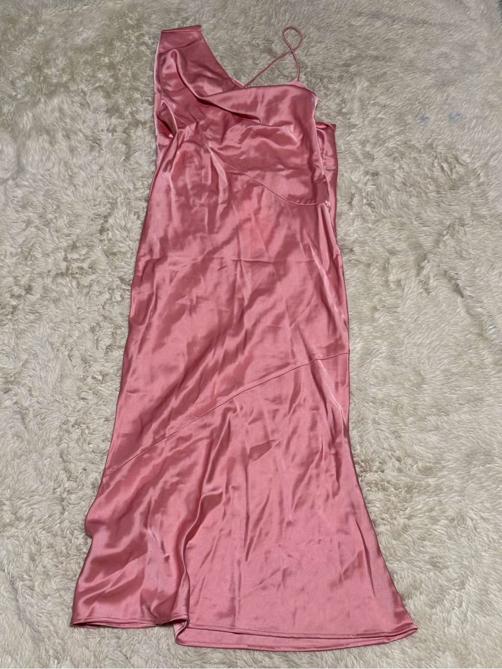 Nwt Paris Georgia Womens Minka Midi Slip Dress In Pink - Size Small — image 3 of 8